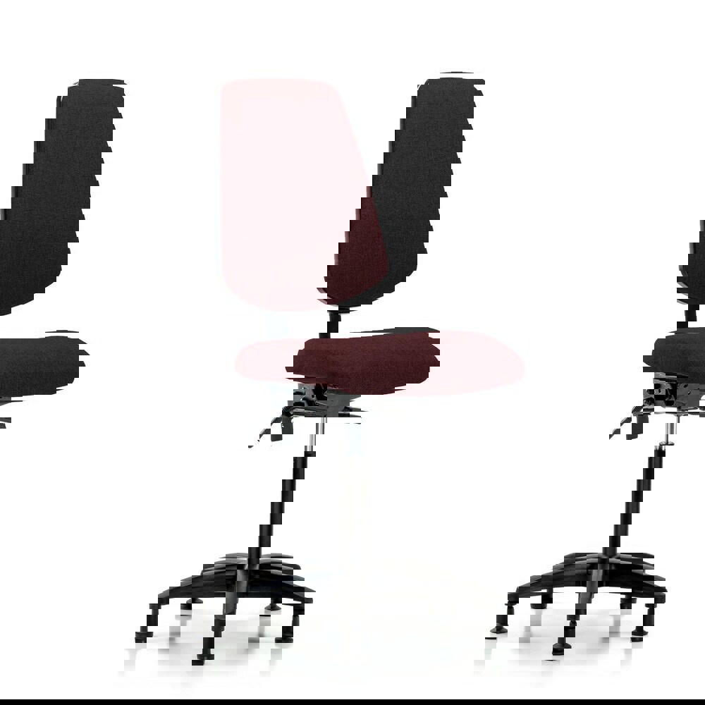 Task Chair: Olefin, Burgundy